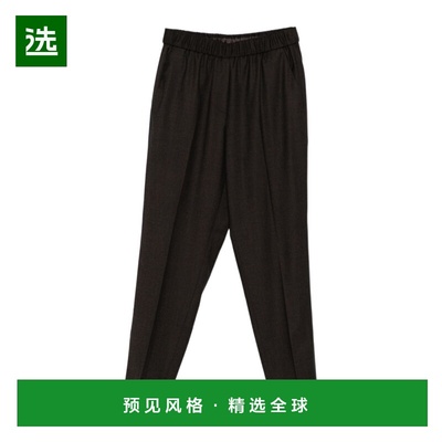 香港直邮ANTONELLI 女士休闲裤 B8557P875B235 AW2025 黑色 褶饰