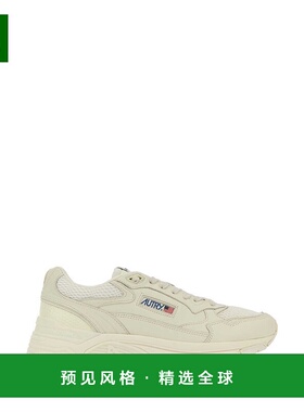 1h可退 香港直邮AUTRY 男士 Hyperway 白色皮质网纱运动鞋 HYLMGP