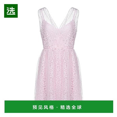 【美国直邮】ERMANNO 女士 连衣裙 V领无袖  修身时尚 优雅自然女