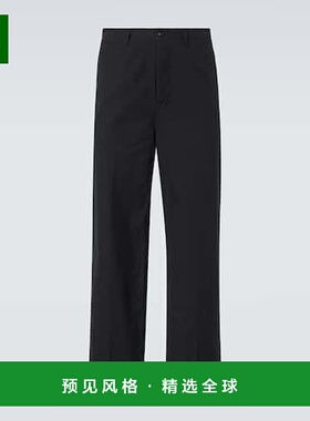 1h可退 香港直邮Visvim 维斯维木 男士 棉质斜纹棉布裤 black黑色