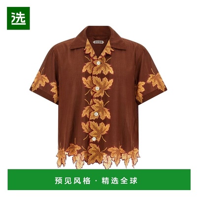 1h可退 香港直邮Bode 男士 'Harvest Floor' 衬衫 MRF25SH029ABUR