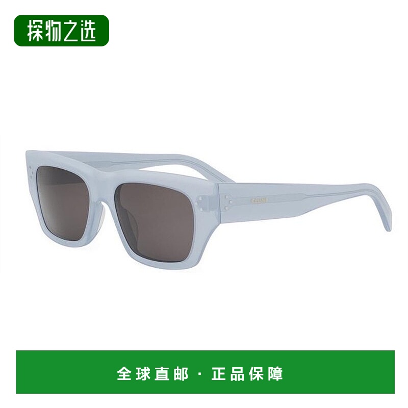 1h可退 香港直邮Celine 思琳 男士 徽标太阳镜 CL40297U blue蓝色