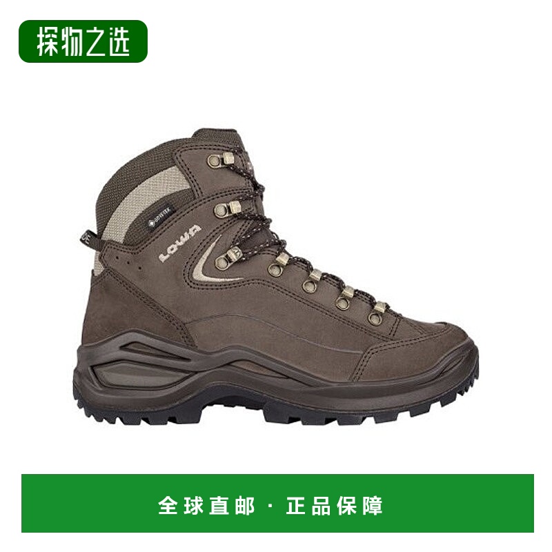 欧洲直邮LOWA RENEGADE EVO GTX MID女士深棕色防水科技面料