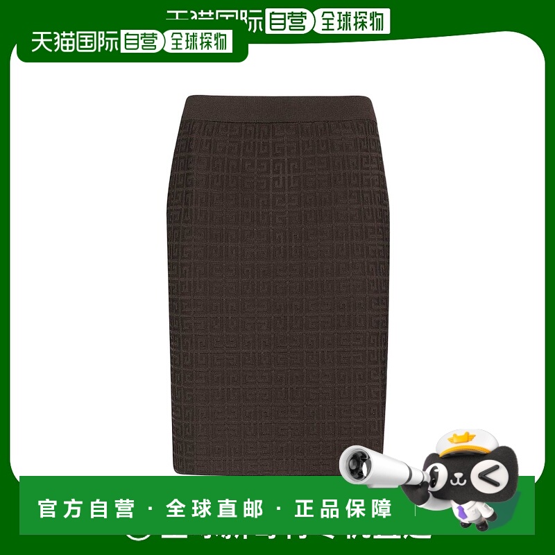 香港直邮Givenchy 徽标铅笔裙 BW40LL4ZA4