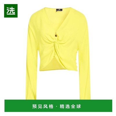 1h可退 香港直邮Elisabetta Franchi 女士 上衣 green绿色 舒适时