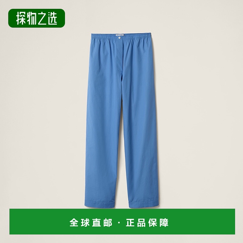 欧洲直邮MIU MIU(缪缪)24年上新 女士府绸睡裤休闲舒适显瘦外穿