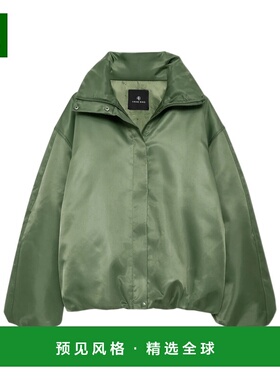 香港直邮Anine Bing 女士西服 A0111771AYG27 SS2026 绿色 长袖夹