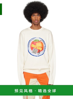 1h可退 香港直邮J.W. Anderson 男士 灰白色 Eat Me 毛衣 KW0804Y