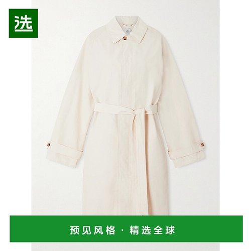 1h可退 香港直邮calvin klein 女士 Marisol 棉混纺大衣 LV0VY005