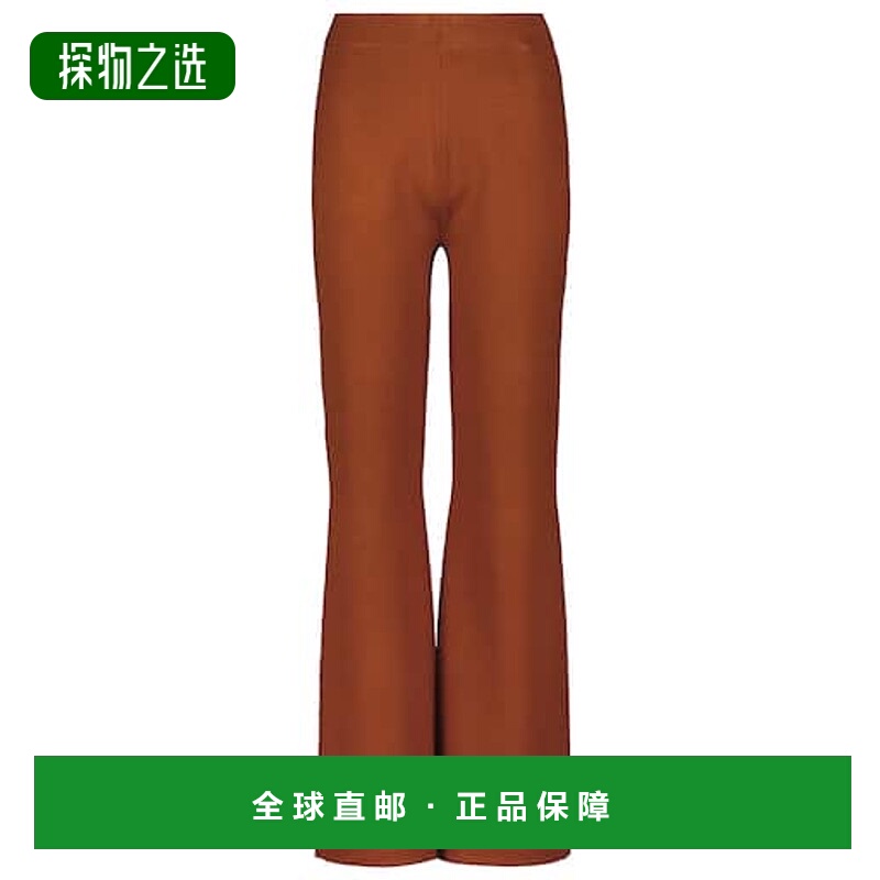 香港直邮JOSEPH 约瑟夫 女士 高腰真丝混纺喇叭长裤