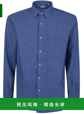 香港直邮ASPESI 男士衬衫 CNACE36E54201031 SS2026 蓝色 