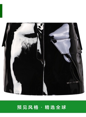 1h可退 香港直邮1017 ALYX 9SM 女士 迷你半身裙 AAWSK0068FBLK00