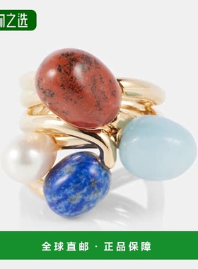 香港直邮ZIMMERMANN 女士 Mellow gemstones 镀金戒指