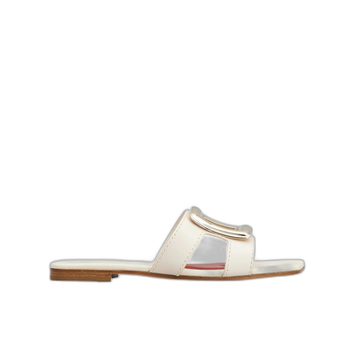 香港直邮Roger Vivier Viv By The Sea方头拖鞋 RVW74738070BSS