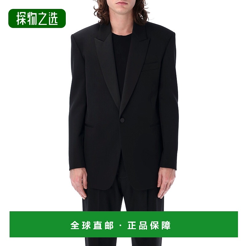 香港直邮Saint Laurent 圣罗兰 男士 长袖羊毛西装外套 821985Y51