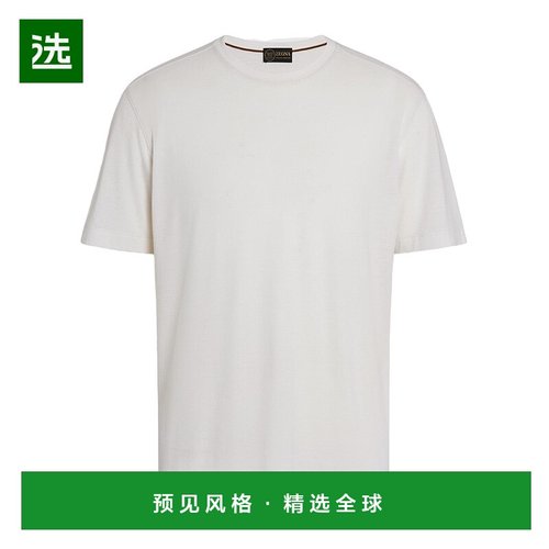 香港直邮Zegna Vellus Aureum T 恤 UFV97A9FV7VL8短袖