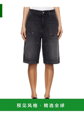 香港直邮CARHARTT 女士短裤 I03632489B7 SS2026 灰色 Nixon双膝