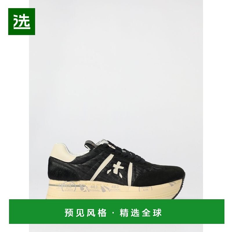 香港直邮PREMIATA 女士运动鞋 BETH7740 AW2025 黑色,运动鞋new,运动休闲鞋,淘宝优惠券,粉丝福利购,淘宝优惠卷