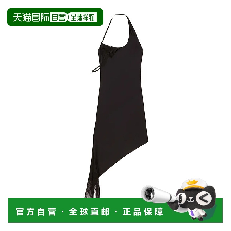 香港直邮Courreges 挂脖连衣裙 325CRO667VI0073