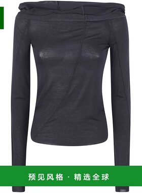 香港直邮Thom Krom 女士衬衫 WTS578BLACK AW2025 黑色 BLOUSE LO