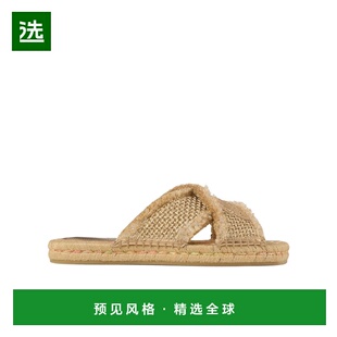 香港直邮Jimmy Choo 方头拖鞋 ACIELSANDALFLATGUB女鞋