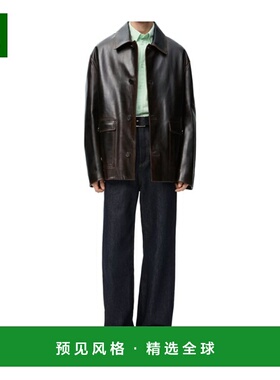 香港直邮Loewe 单排扣皮夹克 H526Y34L11罗意威