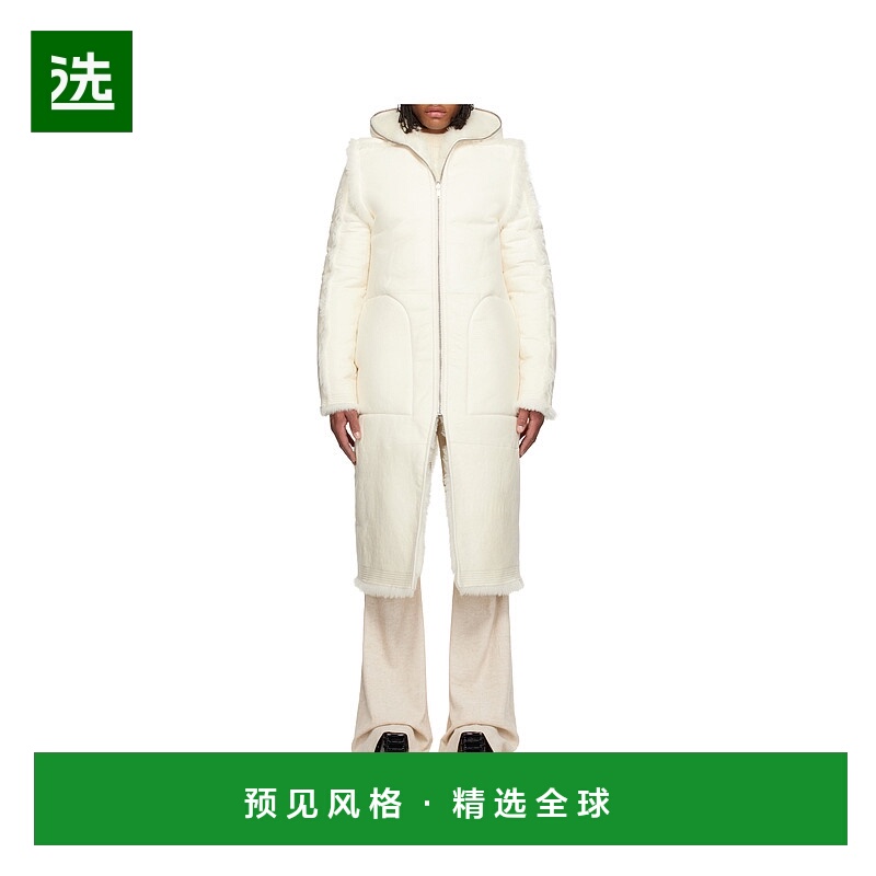 香港直邮Rick Owens Concordians Klaus 双面毛皮大衣 RU02E1971L