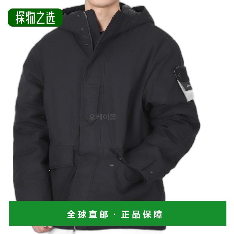 韩国直邮STONE ISLAND 420F1 鬼魂系列 O-Ventile® 连帽夹克 羽绒