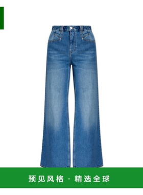 1h可退 欧洲直邮ISABEL MARANT 女士牛仔裤PA0052FAB1H06IBLUE