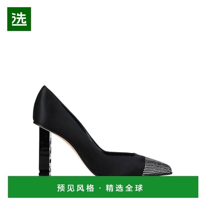 1h可退 香港直邮Sergio Rossi 塞乔·罗西 女士 浅口鞋 black黑色