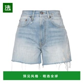 1h可退 潮流百 高腰褪色水洗休闲时尚 美国直邮 R13女士牛仔裤