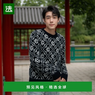 1h可退 香港直邮Casablanca 男士 'Monogram' 毛衣 MPF25KW100402