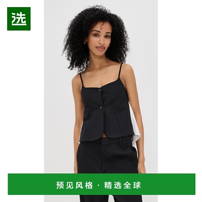 1h可退 香港直邮THE GARMENT 女士 Noah 背心上衣 black黑色 舒适