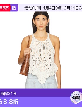 1h可退 香港直邮Free People 自由人 女士 Song 海滩背心 OB22399