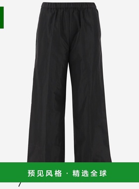 香港直邮ASPESI 女士休闲裤 5N20P00801241 AW2025 黑色 直筒休闲