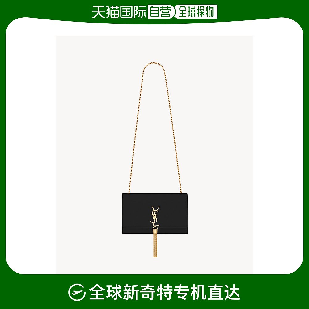 欧洲直邮YSL (2025) KATE TASSEL 中号粒面皮革包手提包