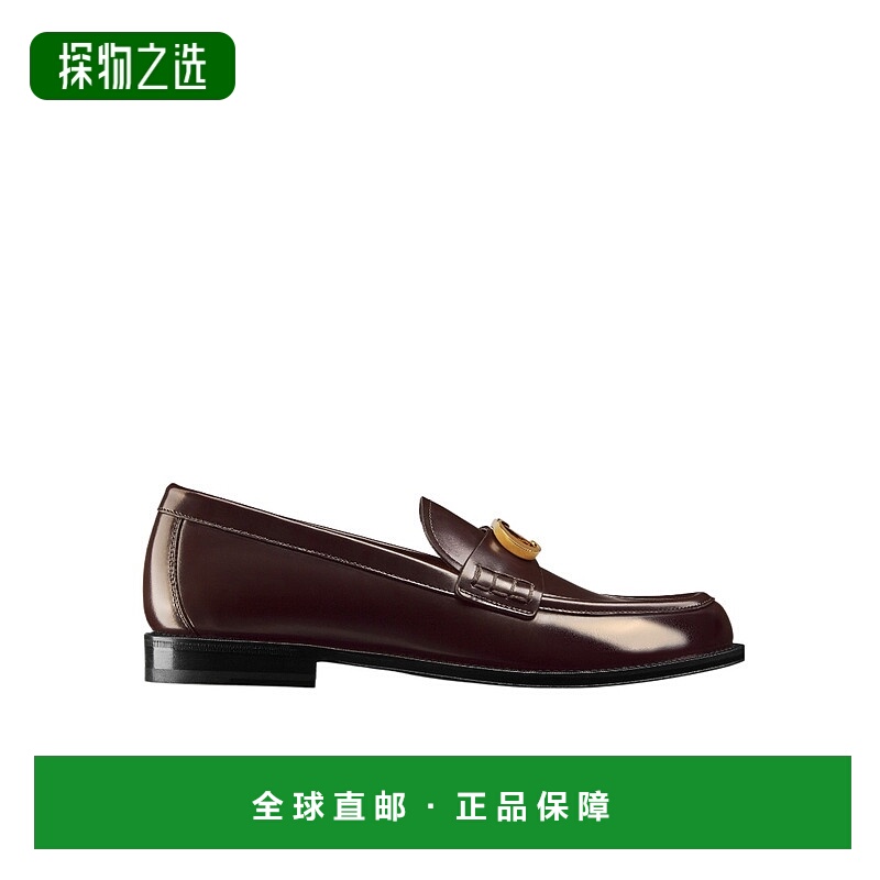 香港直邮Dior GRANVILLE 徽标一脚蹬乐福鞋 3LO138ZJQ