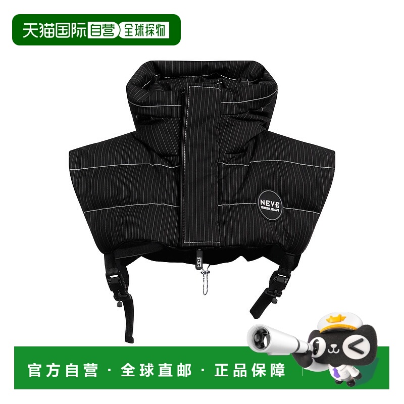 1h可退 香港直邮Armani 阿玛尼 女士 Shell 夹克 black黑色 舒适