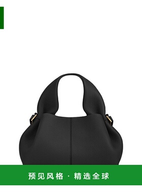 欧洲直邮POLENE Numéro Neuf Mini女士黑色小牛皮手提包单肩包