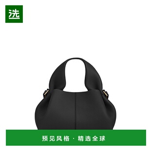 欧洲直邮POLENE Numéro Neuf Mini女士黑色小牛皮手提包单肩包
