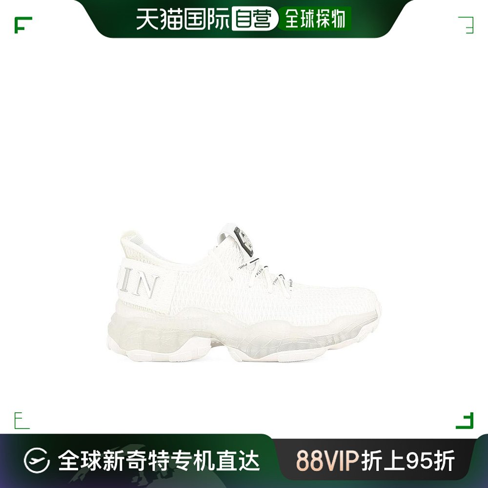 香港直邮Philipp Plein徽标系带休闲运动鞋 PABSUSC0077PTE003N0