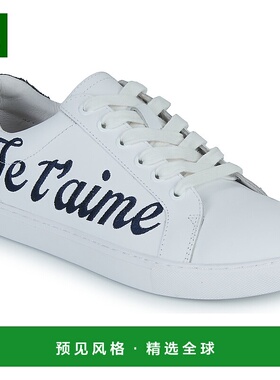 欧洲直邮Bons baisers de Paname 女士 低帮板鞋 SIMONE JE T AIM