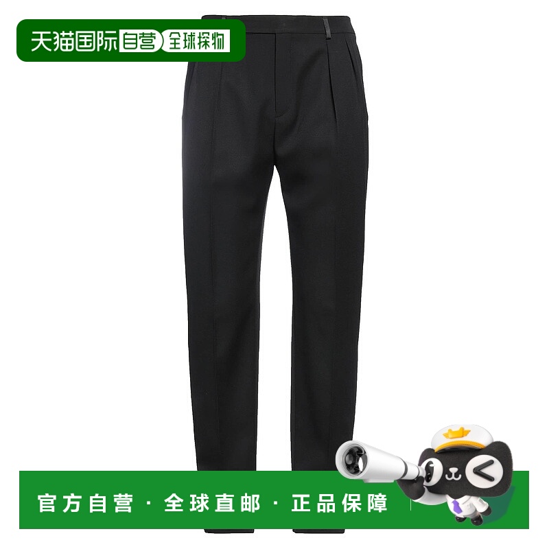 香港直邮Saint Laurent 圣罗兰 男士 休闲长裤 black黑色 舒适时