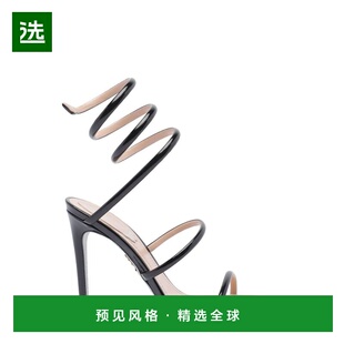 1h可退 香港直邮rené caovilla 芮妮.乔薇拉 女士 圆头高跟凉鞋
