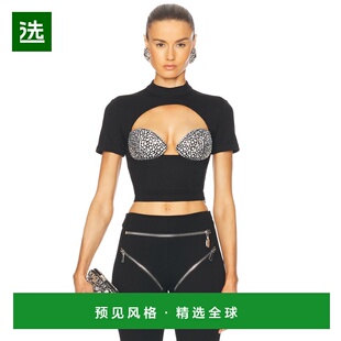 紧身胸衣T恤 女士 RS25AWTP0068FA01 香港直邮AREA 1h可退