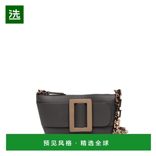 1h可退 香港直邮BOYY 女士 POUCHETTE EPSOM 带扣皮革手袋 BUCKLE