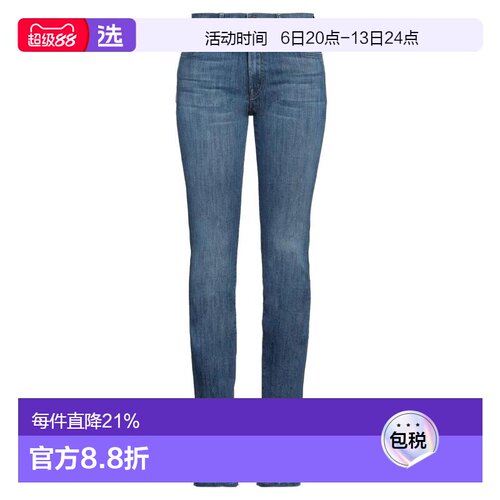 1h可退 【美国直邮】MOTHER Insider 踝靴紧身牛仔裤 女装 女士精
