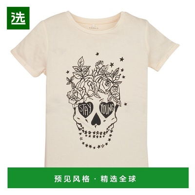 欧洲直邮Name It  女童装 春夏 短袖T恤 NKFBONKA SS TOP
