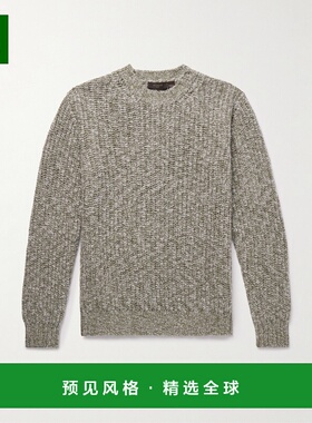 1h可退 Slowear 男士 Incotex Zanone 罗纹拉绒羊毛毛衣