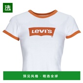 GRAPHIC 欧洲直邮Levi TEE 李维斯 MINI 短袖 RINGER 女士服装